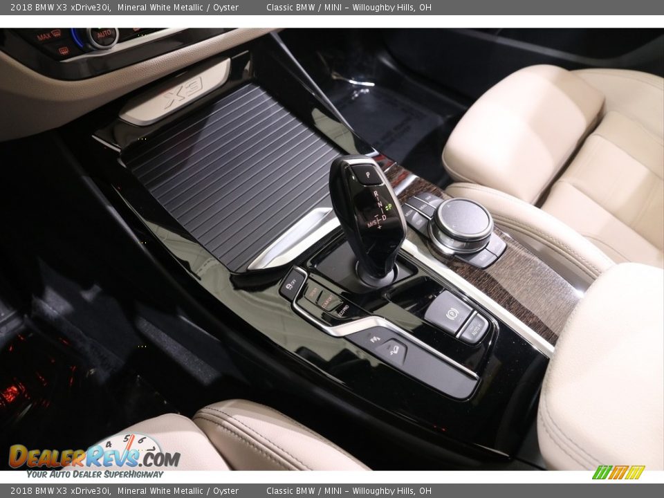 2018 BMW X3 xDrive30i Mineral White Metallic / Oyster Photo #14