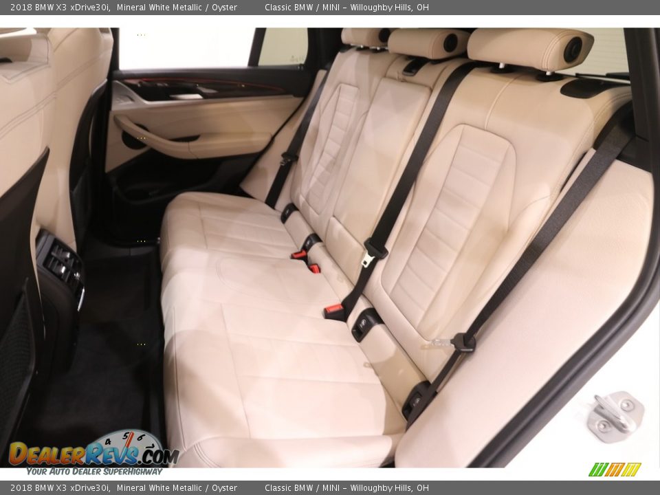 2018 BMW X3 xDrive30i Mineral White Metallic / Oyster Photo #19