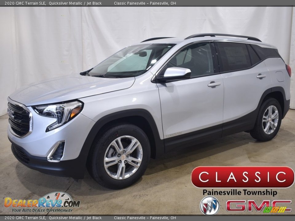 2020 GMC Terrain SLE Quicksilver Metallic / Jet Black Photo #1