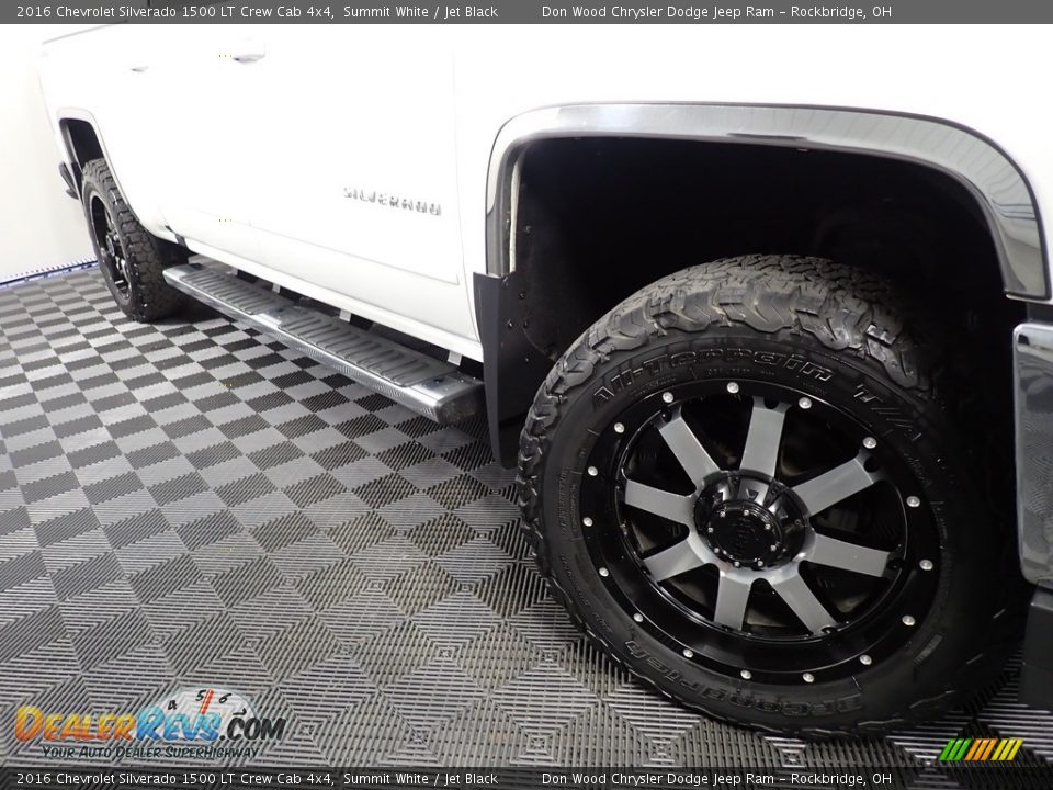 2016 Chevrolet Silverado 1500 LT Crew Cab 4x4 Summit White / Jet Black Photo #3