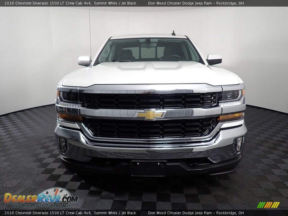 2016 Chevrolet Silverado 1500 LT Crew Cab 4x4 Summit White / Jet Black Photo #4
