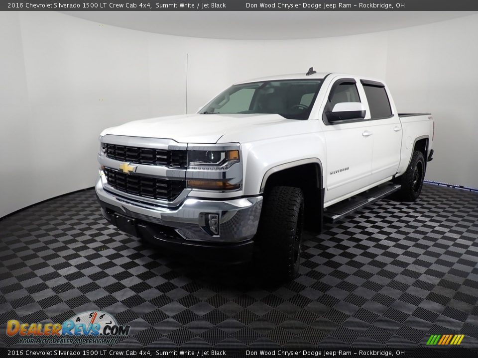 2016 Chevrolet Silverado 1500 LT Crew Cab 4x4 Summit White / Jet Black Photo #7
