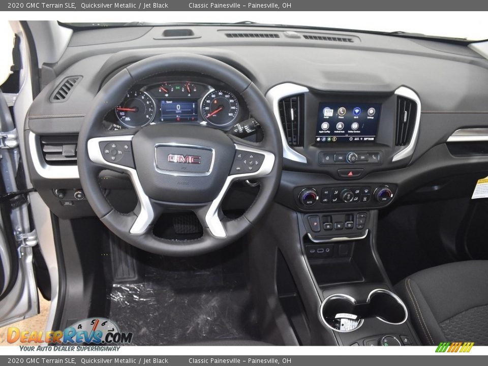 2020 GMC Terrain SLE Quicksilver Metallic / Jet Black Photo #8