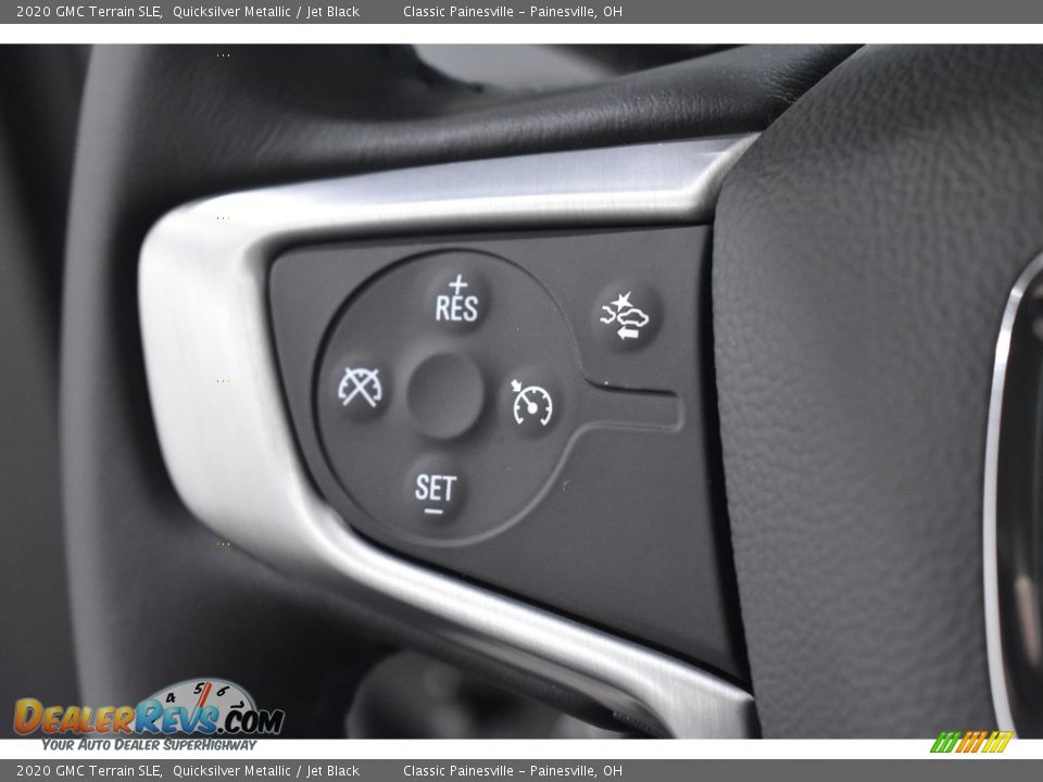 2020 GMC Terrain SLE Quicksilver Metallic / Jet Black Photo #9