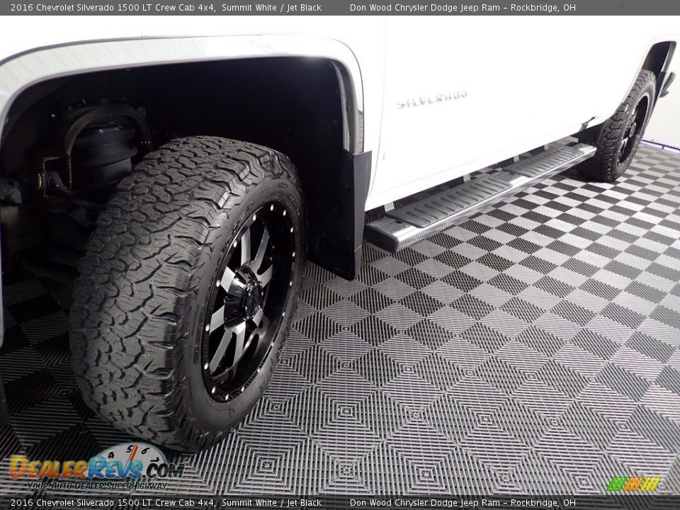 2016 Chevrolet Silverado 1500 LT Crew Cab 4x4 Summit White / Jet Black Photo #8