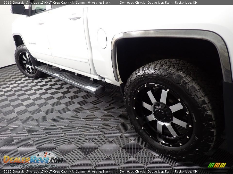 2016 Chevrolet Silverado 1500 LT Crew Cab 4x4 Summit White / Jet Black Photo #9