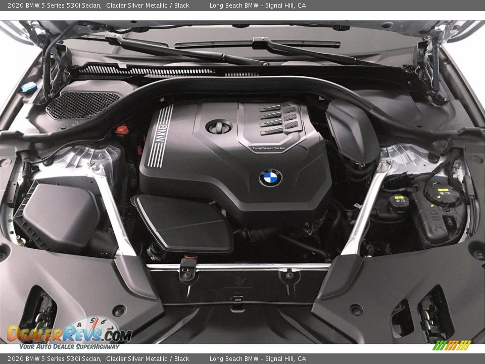 2020 BMW 5 Series 530i Sedan 2.0 Liter DI TwinPower Turbocharged DOHC 16-Valve VVT 4 Cylinder Engine Photo #9
