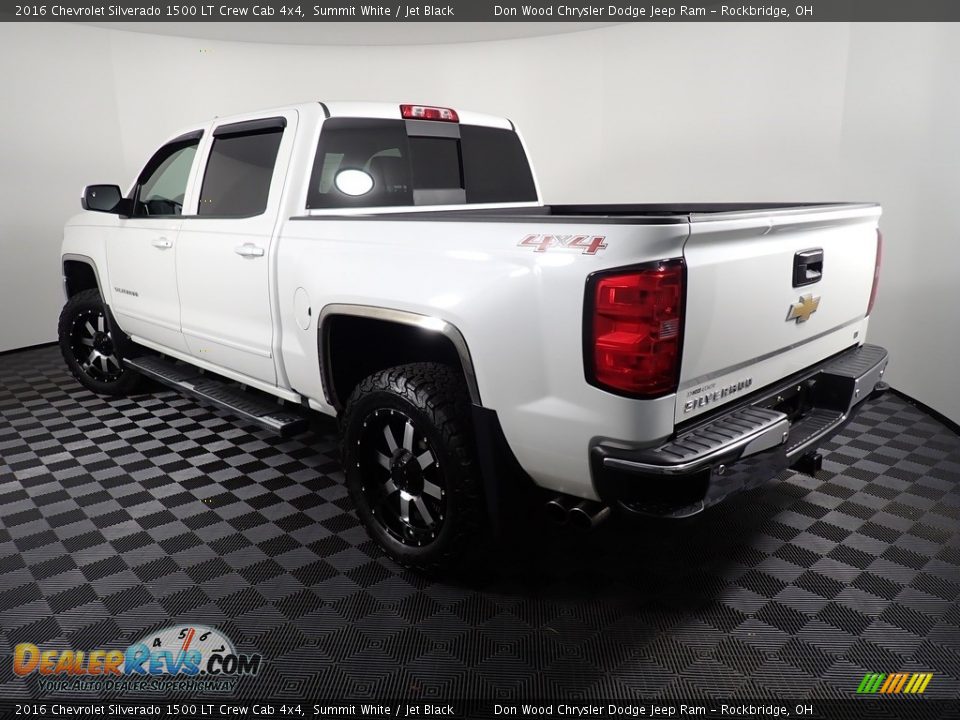 2016 Chevrolet Silverado 1500 LT Crew Cab 4x4 Summit White / Jet Black Photo #10