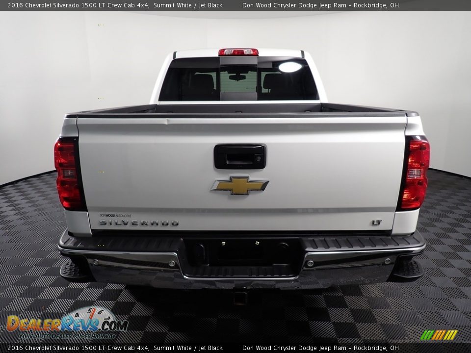 2016 Chevrolet Silverado 1500 LT Crew Cab 4x4 Summit White / Jet Black Photo #11