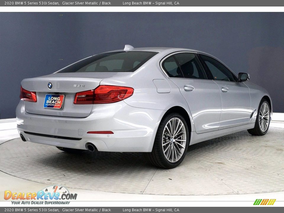Glacier Silver Metallic 2020 BMW 5 Series 530i Sedan Photo #13