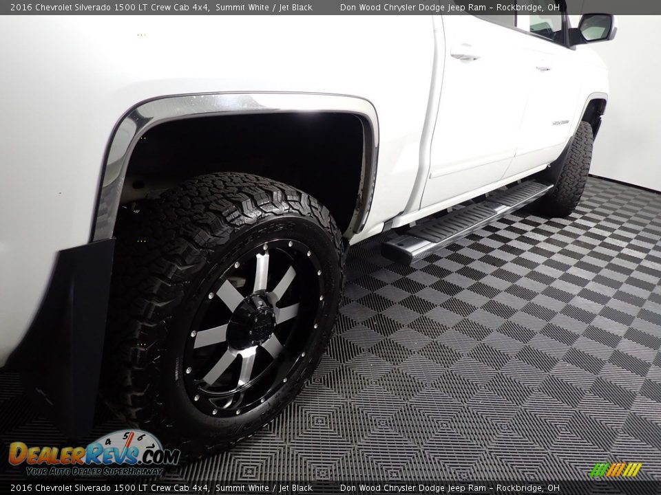 2016 Chevrolet Silverado 1500 LT Crew Cab 4x4 Summit White / Jet Black Photo #15