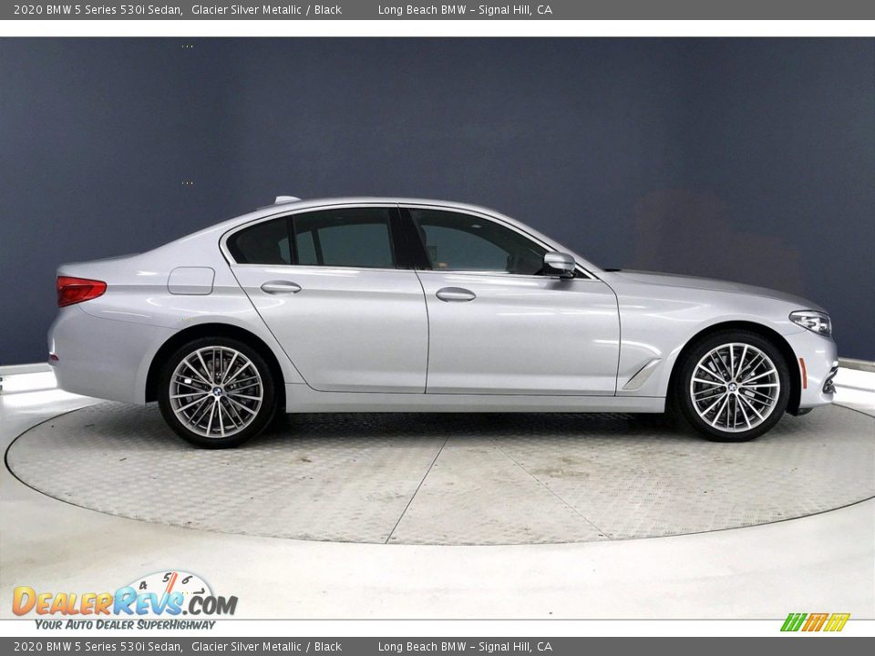 Glacier Silver Metallic 2020 BMW 5 Series 530i Sedan Photo #14