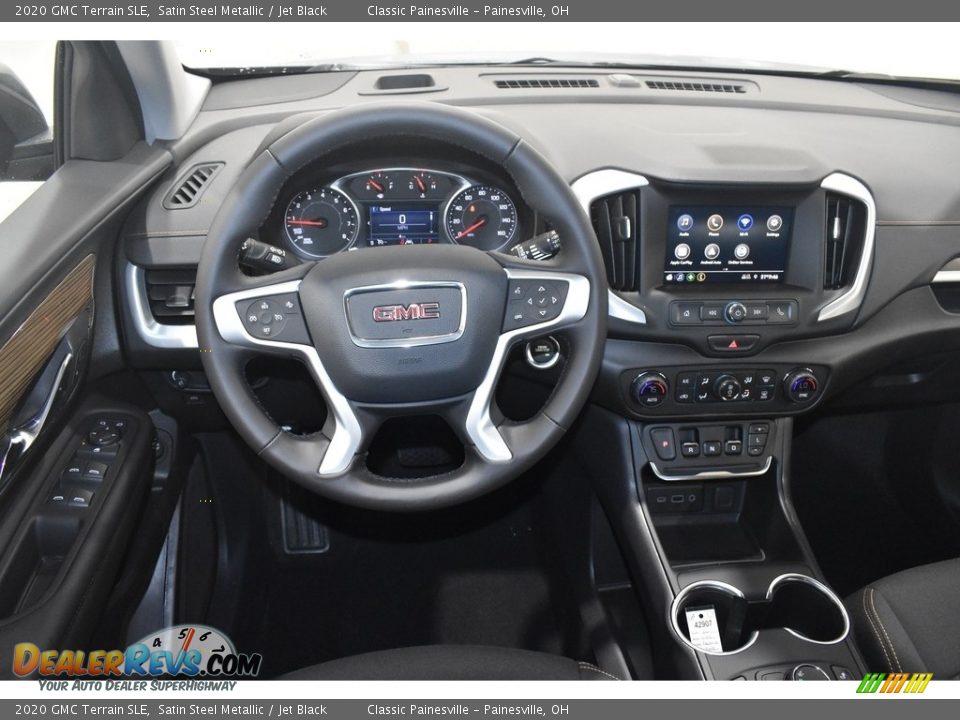 2020 GMC Terrain SLE Satin Steel Metallic / Jet Black Photo #8