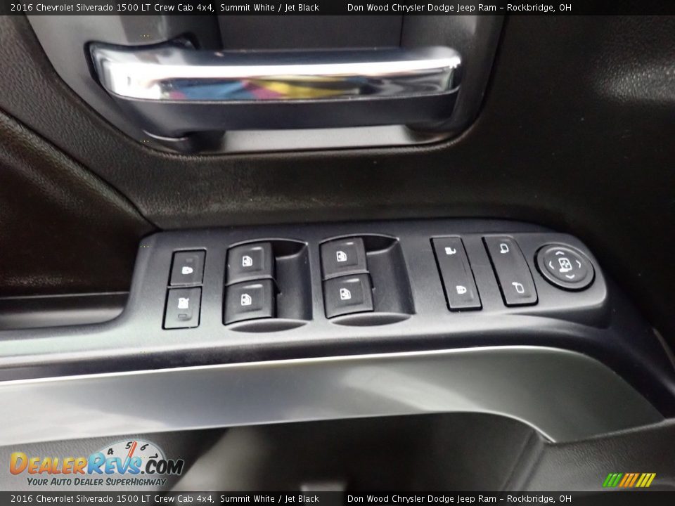 2016 Chevrolet Silverado 1500 LT Crew Cab 4x4 Summit White / Jet Black Photo #18