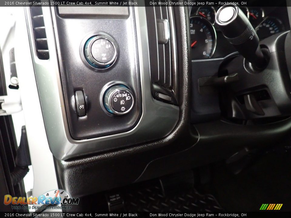 2016 Chevrolet Silverado 1500 LT Crew Cab 4x4 Summit White / Jet Black Photo #19