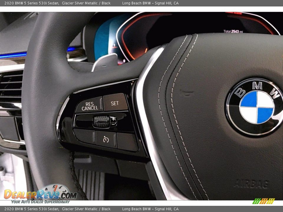 2020 BMW 5 Series 530i Sedan Steering Wheel Photo #18