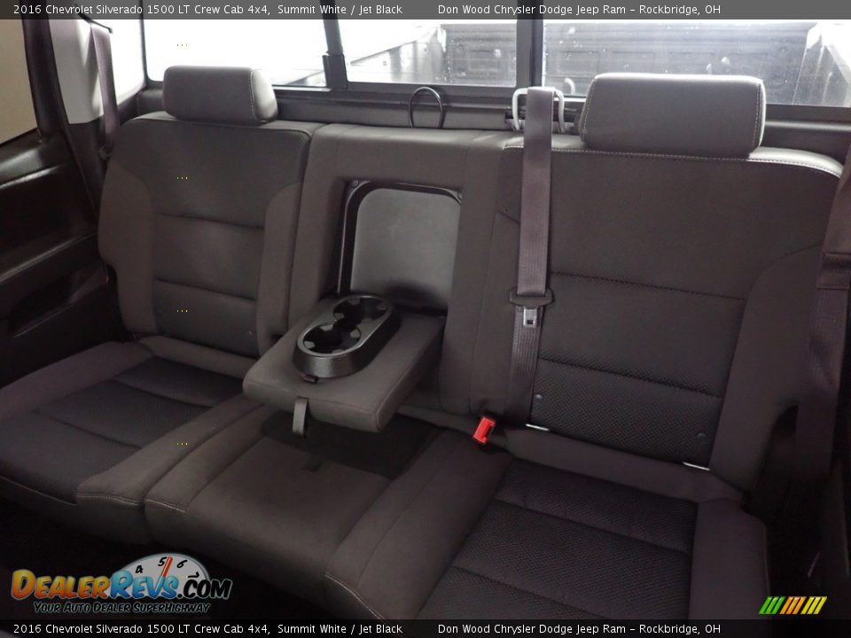 2016 Chevrolet Silverado 1500 LT Crew Cab 4x4 Summit White / Jet Black Photo #21