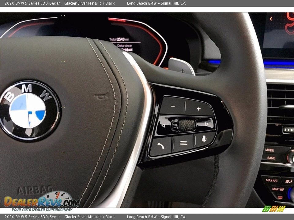 2020 BMW 5 Series 530i Sedan Steering Wheel Photo #19