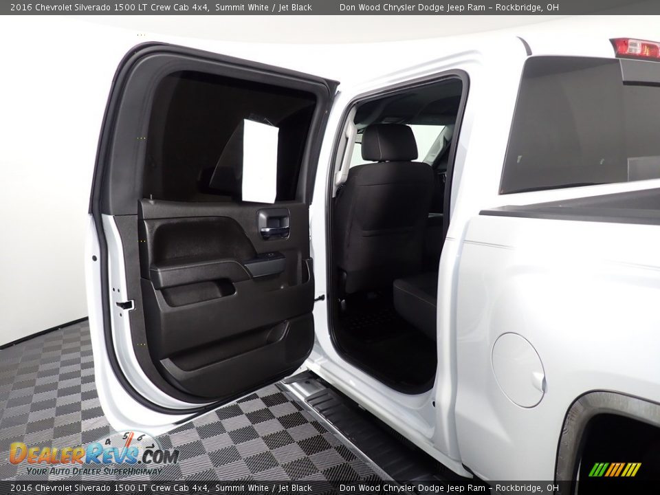 2016 Chevrolet Silverado 1500 LT Crew Cab 4x4 Summit White / Jet Black Photo #22