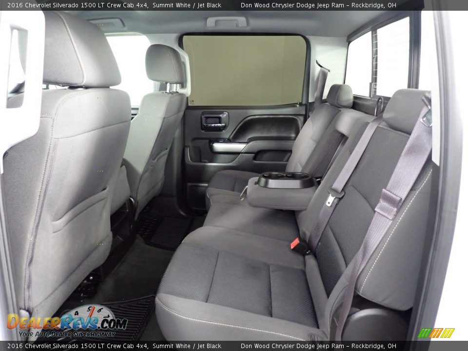2016 Chevrolet Silverado 1500 LT Crew Cab 4x4 Summit White / Jet Black Photo #23