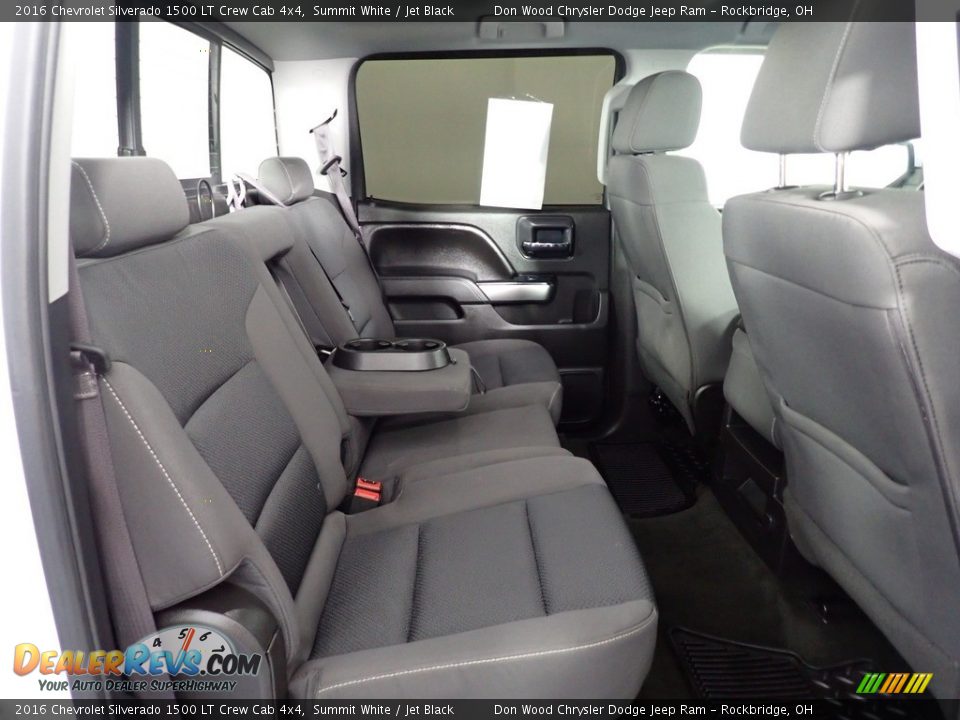 2016 Chevrolet Silverado 1500 LT Crew Cab 4x4 Summit White / Jet Black Photo #26