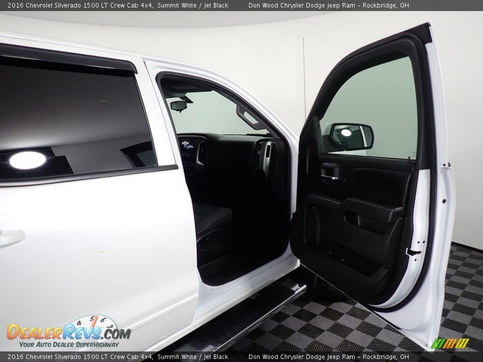 2016 Chevrolet Silverado 1500 LT Crew Cab 4x4 Summit White / Jet Black Photo #27