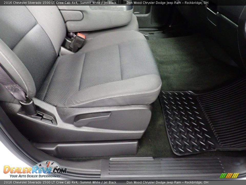 2016 Chevrolet Silverado 1500 LT Crew Cab 4x4 Summit White / Jet Black Photo #28