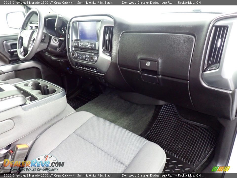 2016 Chevrolet Silverado 1500 LT Crew Cab 4x4 Summit White / Jet Black Photo #29