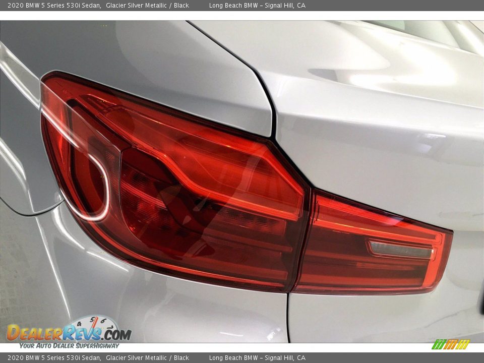 2020 BMW 5 Series 530i Sedan Glacier Silver Metallic / Black Photo #27