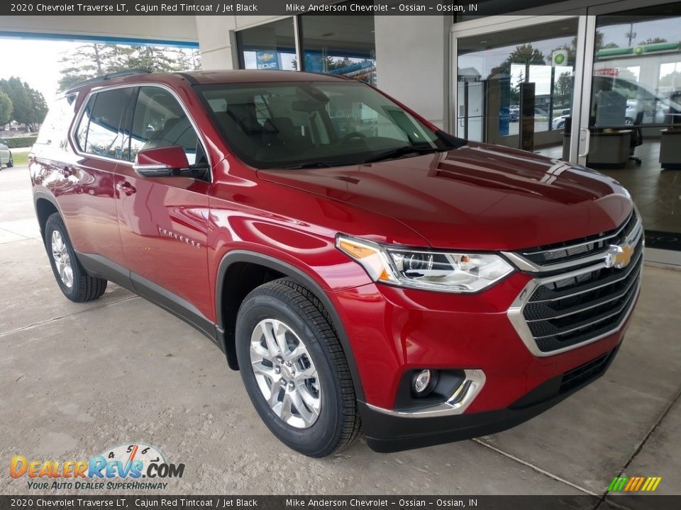 2020 Chevrolet Traverse LT Cajun Red Tintcoat / Jet Black Photo #2