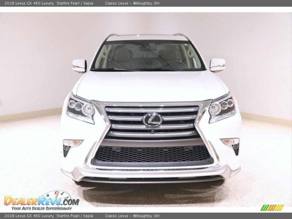 2018 Lexus GX 460 Luxury Starfire Pearl / Sepia Photo #2