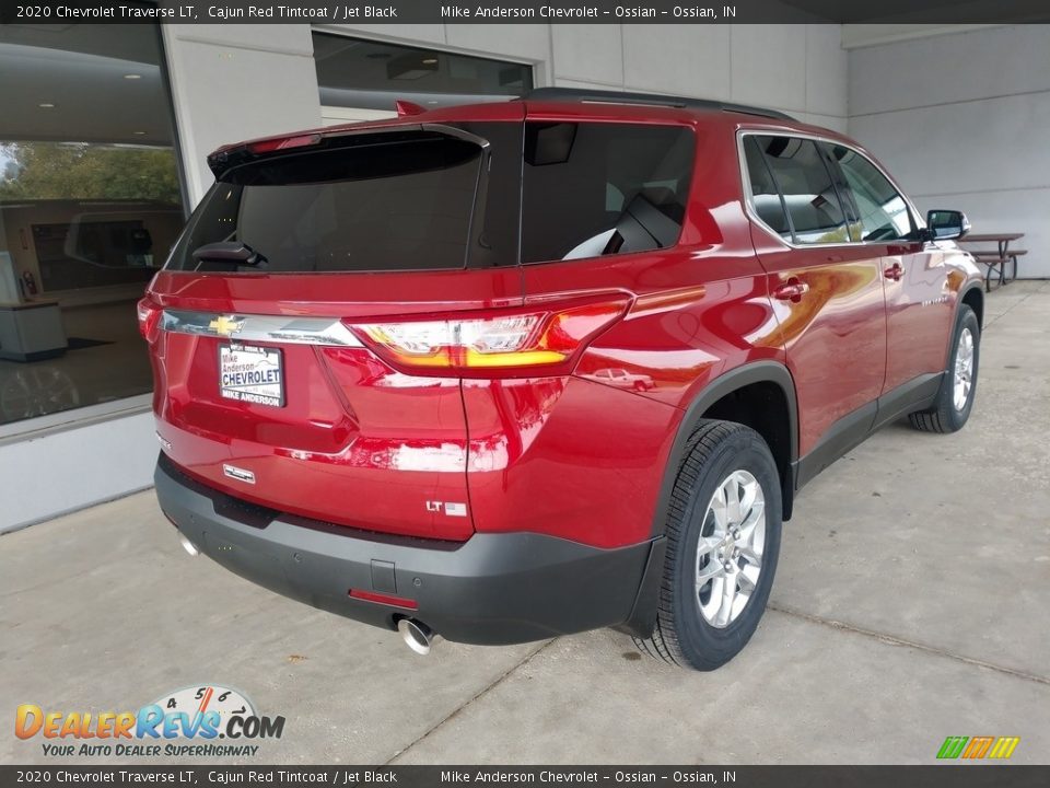 2020 Chevrolet Traverse LT Cajun Red Tintcoat / Jet Black Photo #4