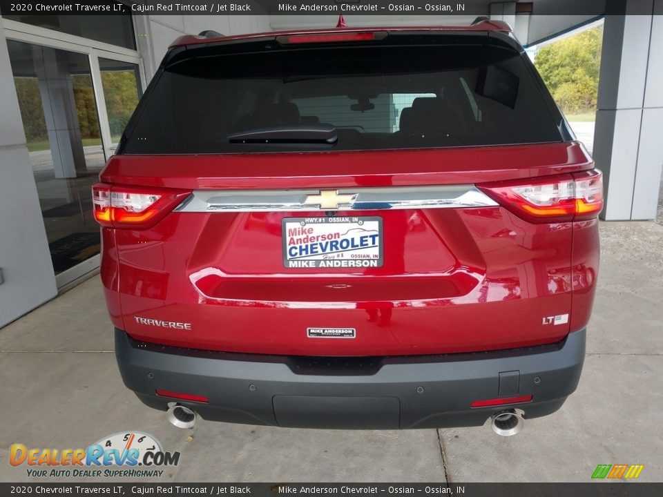 2020 Chevrolet Traverse LT Cajun Red Tintcoat / Jet Black Photo #5