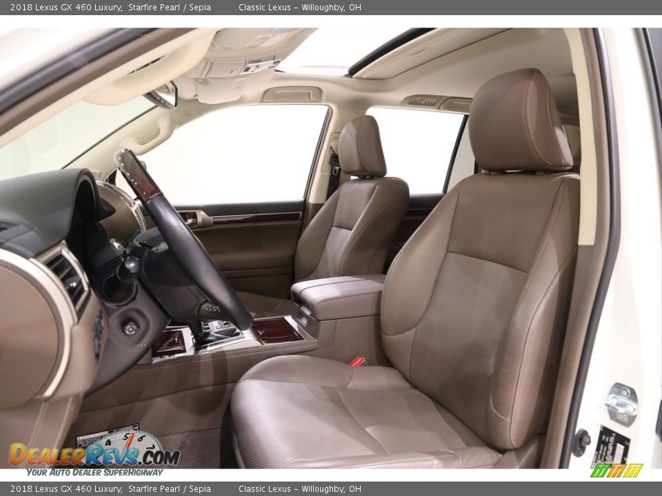 Front Seat of 2018 Lexus GX 460 Luxury Photo #5