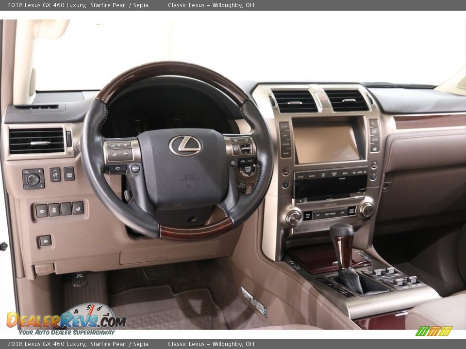 Dashboard of 2018 Lexus GX 460 Luxury Photo #6