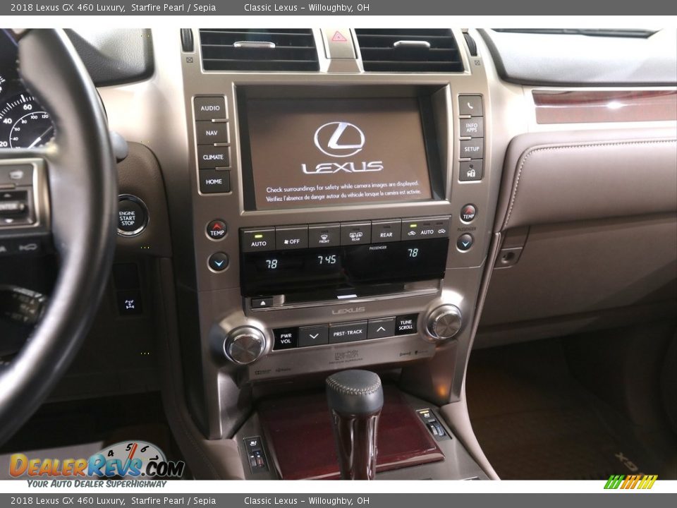 Controls of 2018 Lexus GX 460 Luxury Photo #9