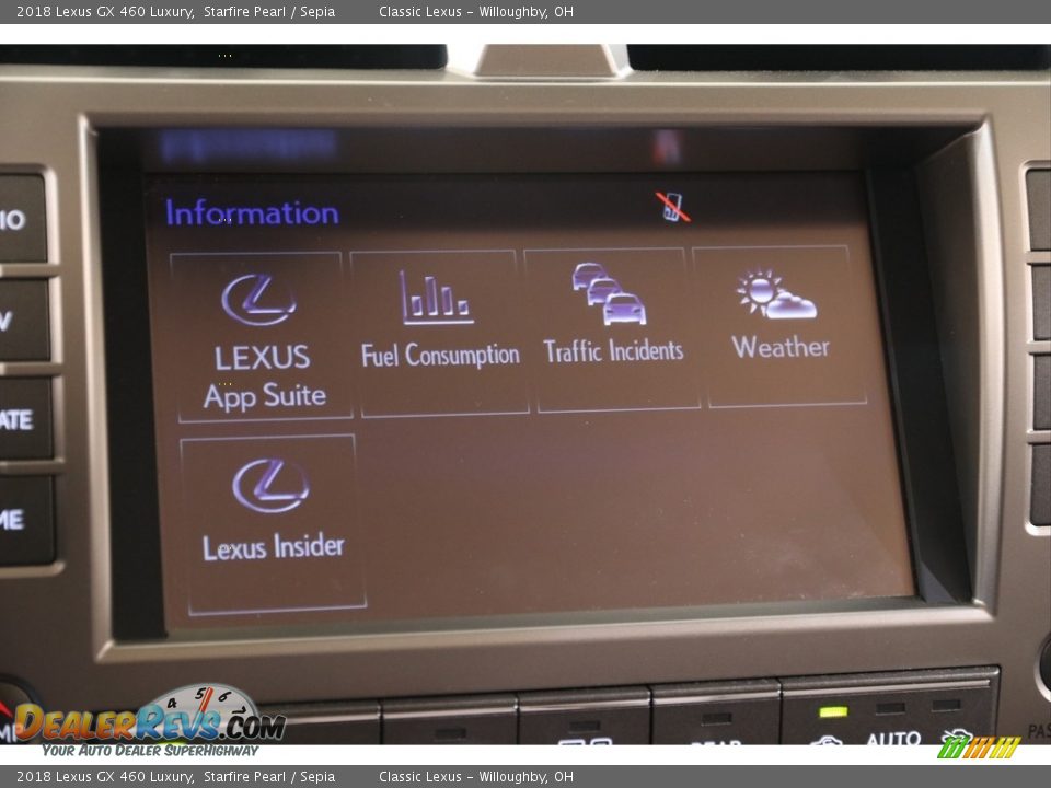 Controls of 2018 Lexus GX 460 Luxury Photo #14