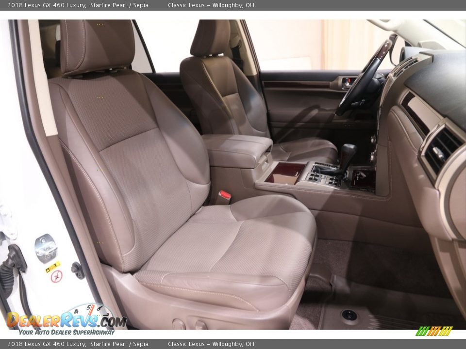 Sepia Interior - 2018 Lexus GX 460 Luxury Photo #19
