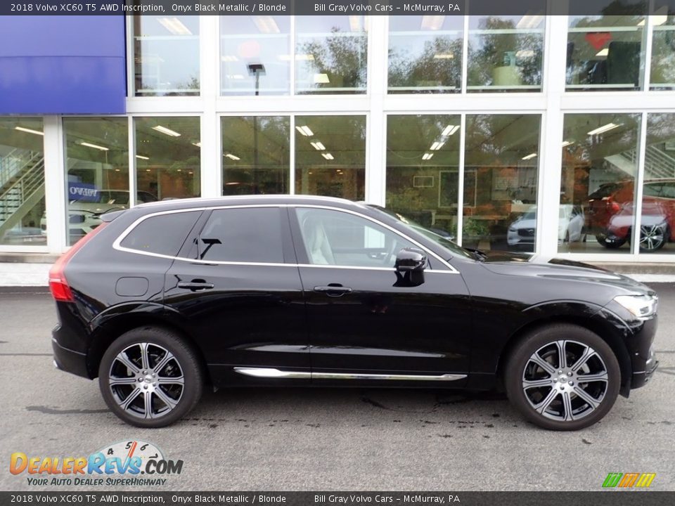 Onyx Black Metallic 2018 Volvo XC60 T5 AWD Inscription Photo #2