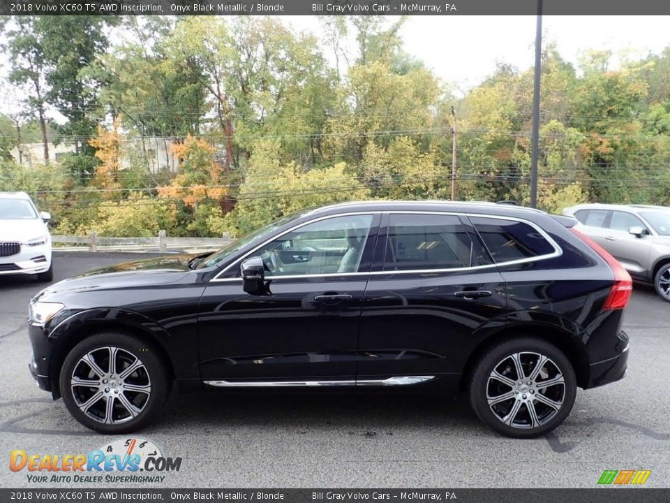 Onyx Black Metallic 2018 Volvo XC60 T5 AWD Inscription Photo #7