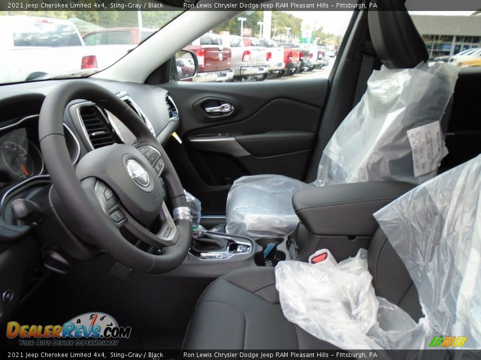 2021 Jeep Cherokee Limited 4x4 Sting-Gray / Black Photo #15