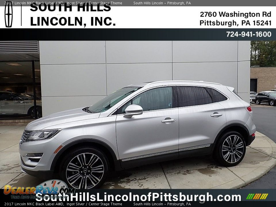 2017 Lincoln MKC Black Label AWD Ingot Silver / Center Stage Theme Photo #1