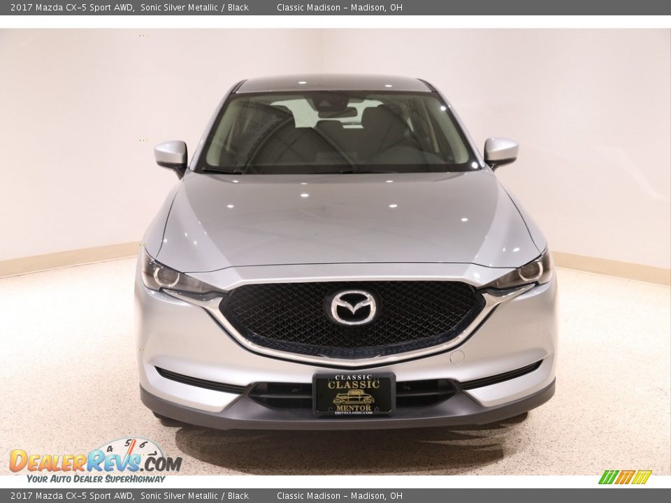 2017 Mazda CX-5 Sport AWD Sonic Silver Metallic / Black Photo #2