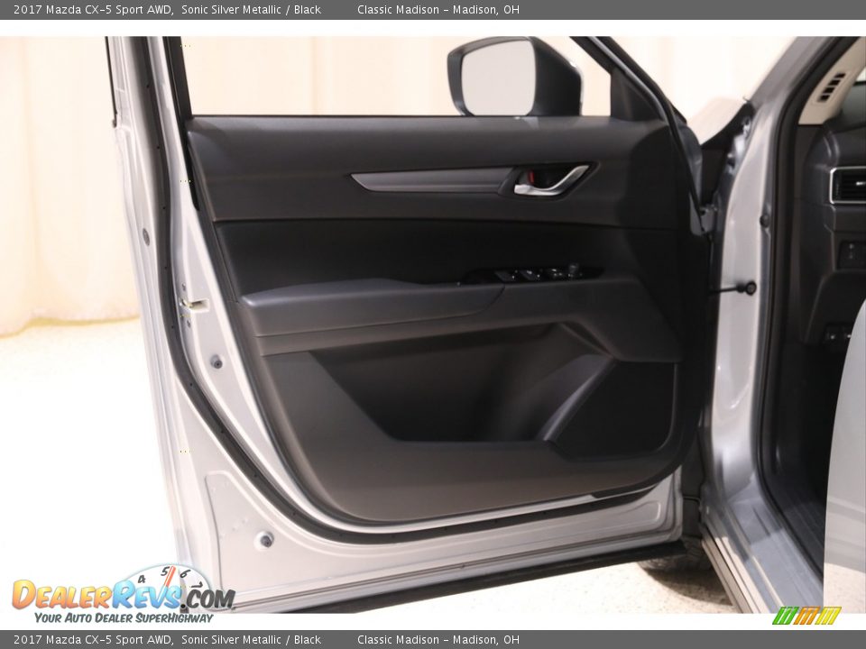 2017 Mazda CX-5 Sport AWD Sonic Silver Metallic / Black Photo #4