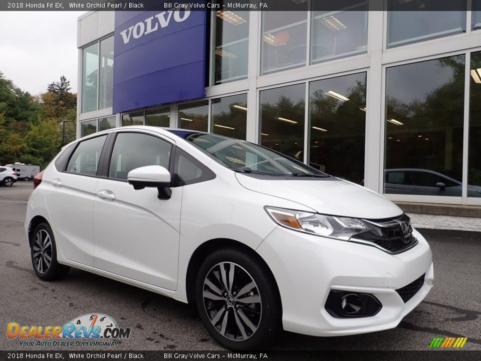 2018 Honda Fit EX White Orchid Pearl / Black Photo #1
