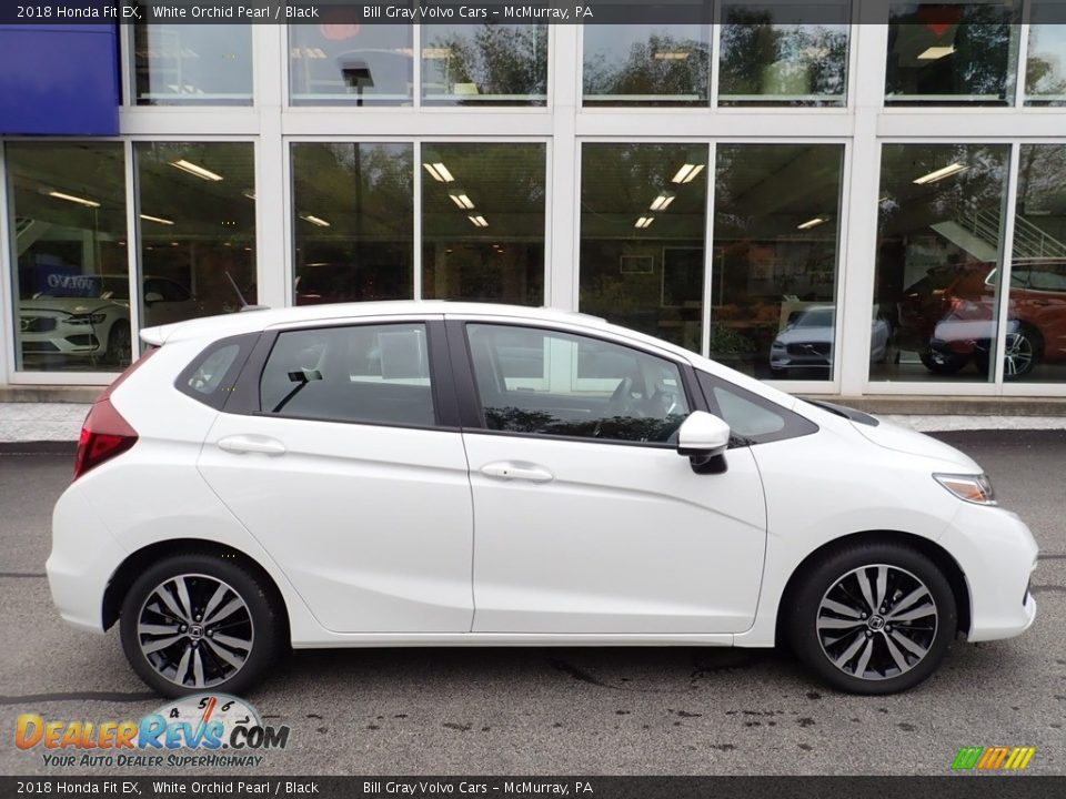 2018 Honda Fit EX White Orchid Pearl / Black Photo #2