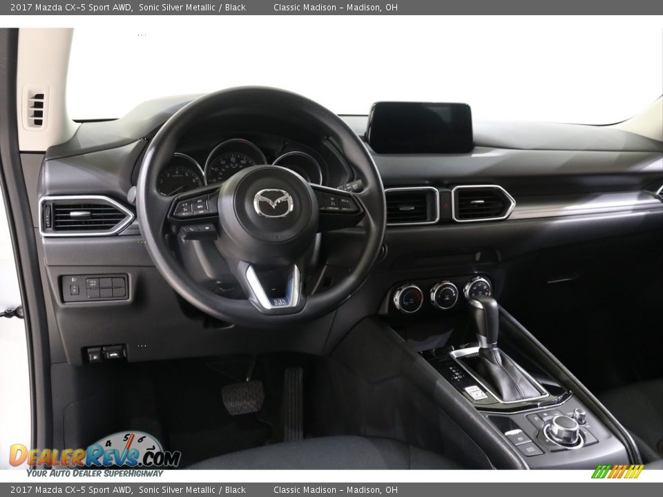 2017 Mazda CX-5 Sport AWD Sonic Silver Metallic / Black Photo #6