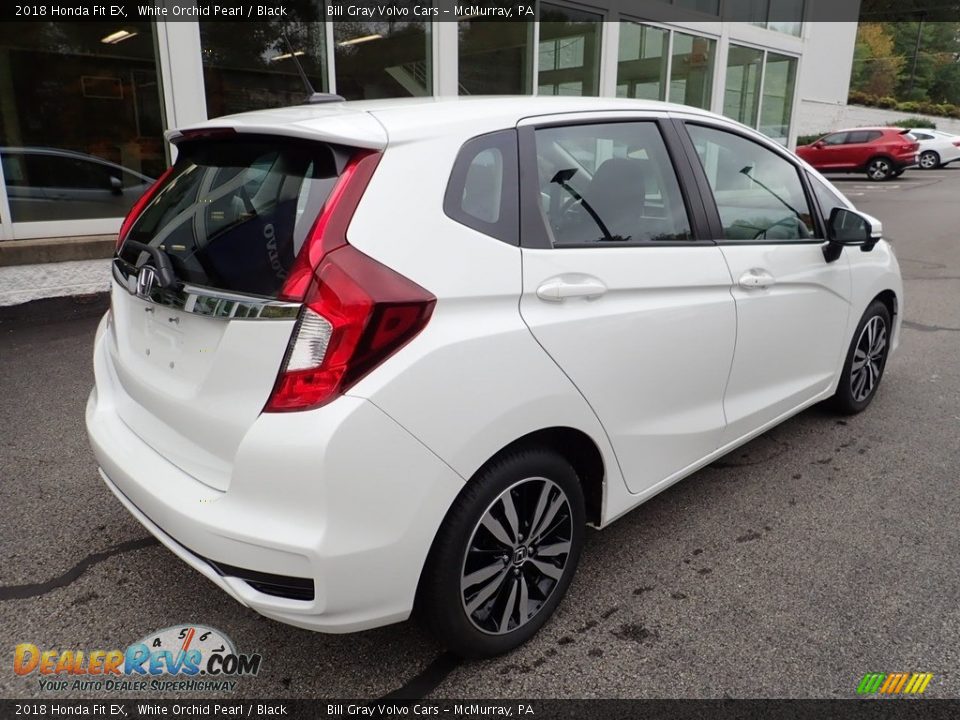 2018 Honda Fit EX White Orchid Pearl / Black Photo #3