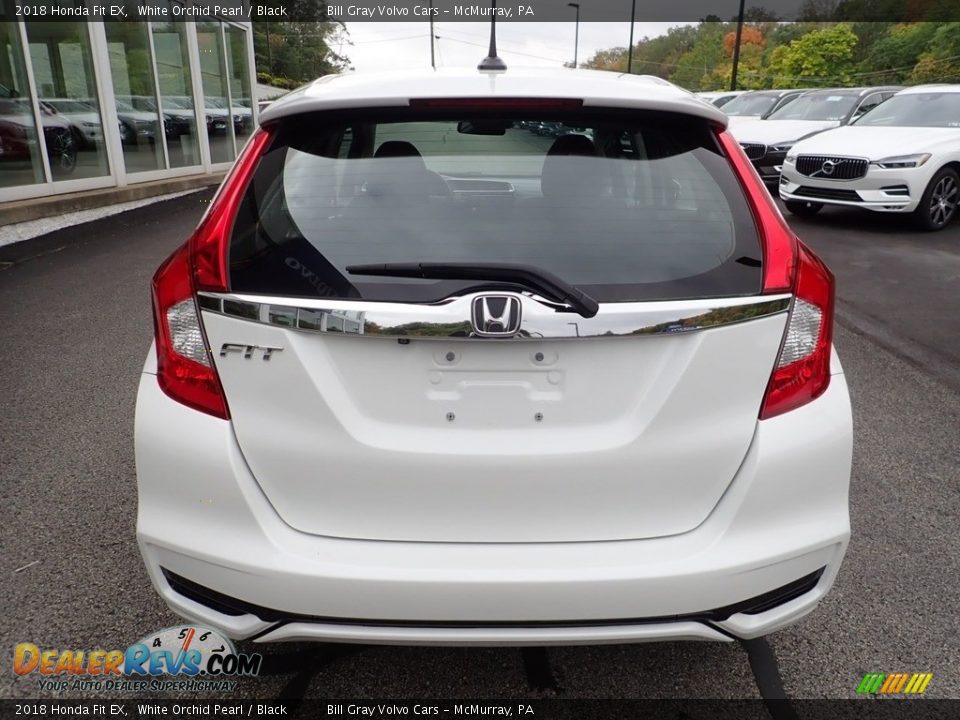 2018 Honda Fit EX White Orchid Pearl / Black Photo #4