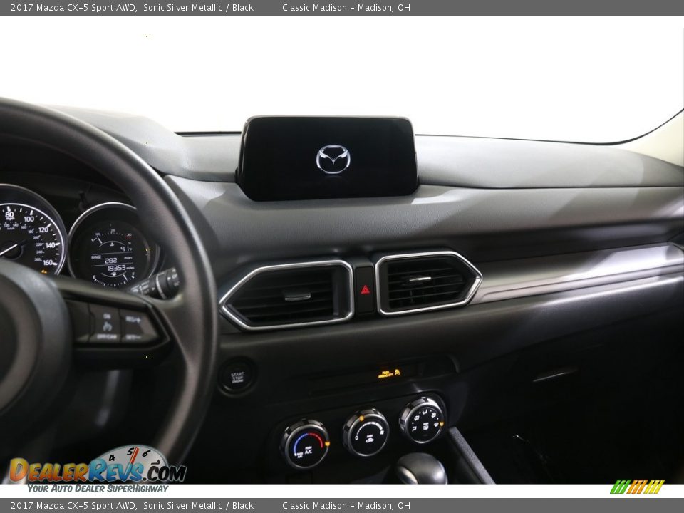 2017 Mazda CX-5 Sport AWD Sonic Silver Metallic / Black Photo #9